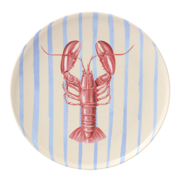 Lenox 24 Seven Bamboo Melamine Coastal Dinnerware Set for Four Shatter Resistant Outdoor Use Wharfside 899502
