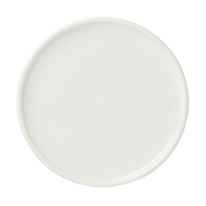 Lenox Quirk 12 Piece White Porcelain Dinnerware Set with Sculptural Modern Forms 899528