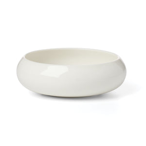 Lenox Quirk 12 Piece White Porcelain Dinnerware Set with Sculptural Modern Forms 899528