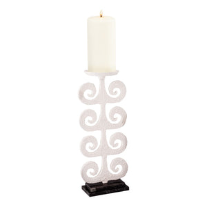 Fern Candleholder - White 8996-001 Elk Home