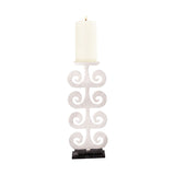 Fern Candleholder - White 8996-001 Elk Home