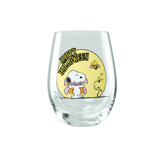 Lenox The Great Pumpkin Peanuts Halloween Glass Tumbler Set Snoopy Festive Holiday 899819