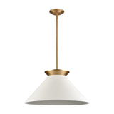 Cavendish 20'' Wide 1-Light Pendant - Brushed Gold 89984/1 Elk Lighting