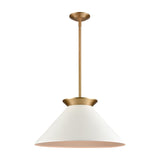 Cavendish 20'' Wide 1-Light Pendant - Brushed Gold 89984/1 Elk Lighting