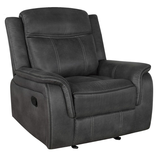 English Elm Franklin Microfiber Glider Recliner with Tufted Back and Cool Gel Memory Foam Seat B062P447788