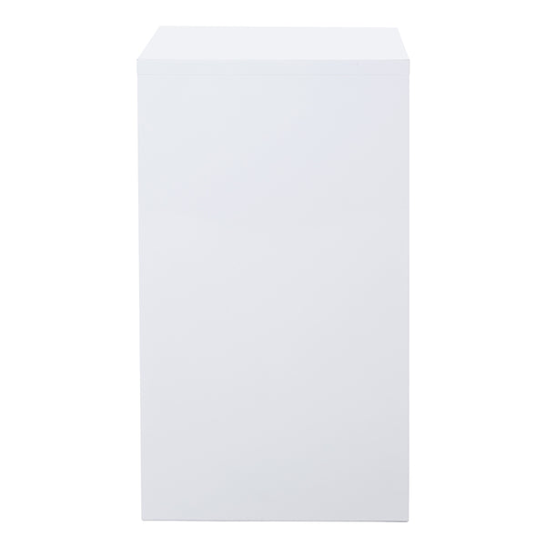 OSP Home Furnishings Metal File Cabinet White