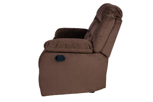 English Elm Manual Reclining Loveseat Velvet Tufted Pillow Arms Usb Port Living Room B011P468568