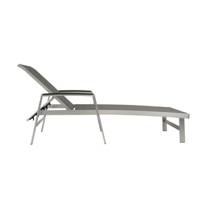 English Elm Christopher Knight Home® - Oxton Modern Chaise Lounge - Adjustable Outdoor Seating With Breathable Mesh, Lightweight & Durable N775P210702G