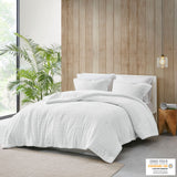 True North by Sleep Philosophy Laurie Casual Plush to Sherpa Comforter Set TN10-0476 Ivory