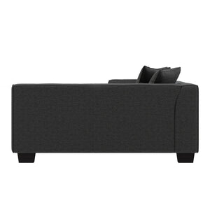 English Elm Marston Corduroy L-shape Sectional Sofa Deep Seating Six Seat Modern Living Room B127S00002