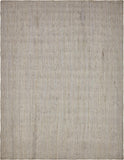 Unique Loom Braided Jute Dhaka Hand Woven Solid Rug Gray,  9' 0" x 12' 2"