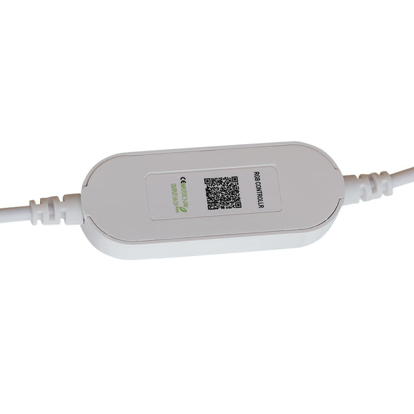 English Elm TV LED Fireplace TV Stand with Bluetooth LED Lights, Remote, USB Charging & Ample Storage, 58" Espresso W2275P257463