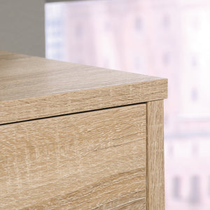 English Elm 4-Drawer Chest In Warm Brown Finish - Modern Design For Stylish Storage & Organization In Any Space B356P367931