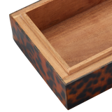 Faux Tortoise Box Set of 2