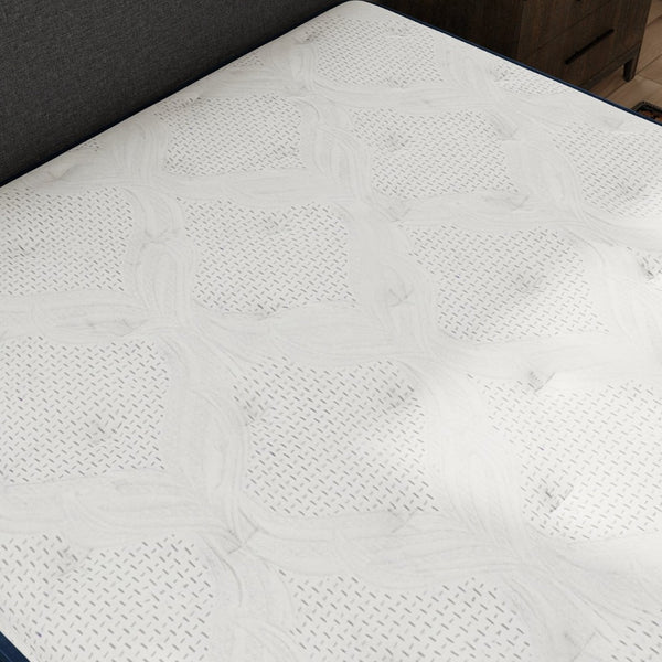 English Elm Hybrid Plush 13 Inch Twin Xl Mattress with Pocketed Coils and Cooling Foam Layer B047P375329