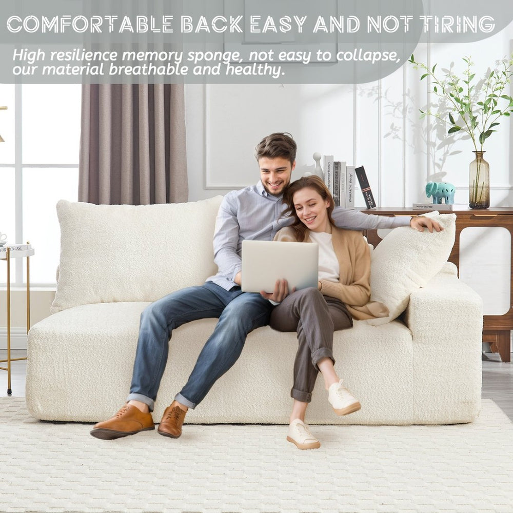 English Elm United Flexible Comfort Sofa - Stylish Chenille Upholstery For Two, Perfect For Lounging & Work W1568P222610-GIGA