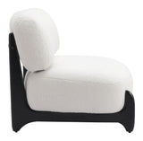 Bombo Accent Chair White 110268 Zuo Modern