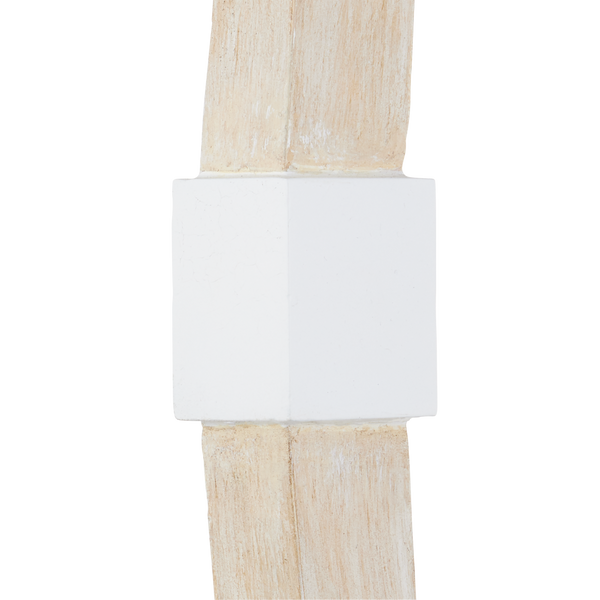 Bastian Sandstone Orb Chandelier - Modern Wrought Iron & Wood Lighting Fixture for Sophisticated Spaces