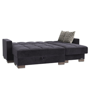 English Elm Primenest Nimbusflow Convertible Chaise Lounge With Storage - Modern Comfort & Click-Clack Design B030P303541-GIGA