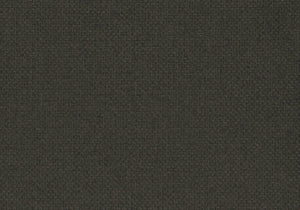 Chair, Upholstered in Dark Grey Fabric with Walnut Legs for Mid-century Living Rooms
