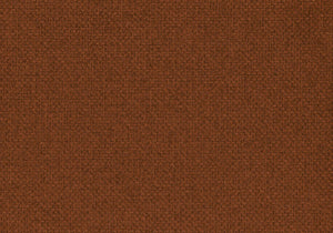 Chair, Mid-century Accent with Rust Fabric Upholstery and Solid Walnut Legs for Living Rooms