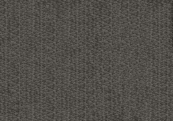 Chair, Modern Accent with Dark Grey Fabric Pocket Coil Cushions and Black Metal Legs