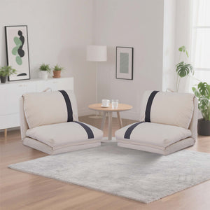 English Elm Aria Modern Modular Sofa Bed Set Of 2 – 6-Position Adjustable, Space-Saving, Pet-Friendly Comfort W3391S00006