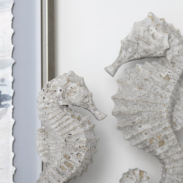 Crestview Collection Seahorse Finials - Elegant Decorative Accessories For Home Décor - , China Made   Cvdep898