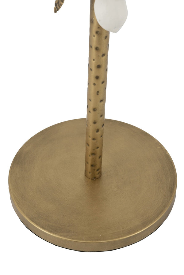 English Elm 11.8x11.8x18.1" Paulownia Wood Sculptural Side Table with Mosaic Hourglass Base W2078P461598