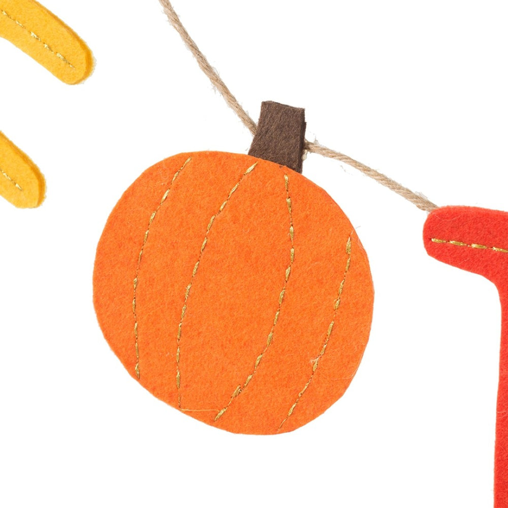 English Elm Set Of 2 Colorful "Give Thanks" Banners - Autumn Decor For Thanksgiving, Harvest & Fall Celebrations W2078P246521-GIGA