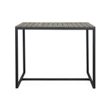 Christopher Knight Home® - Noble House - Elkhart Outdoor Modern Industrial Acacia Wood Bar Table