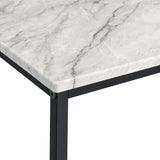 OSP Home Furnishings Brighton Console Table White/Black