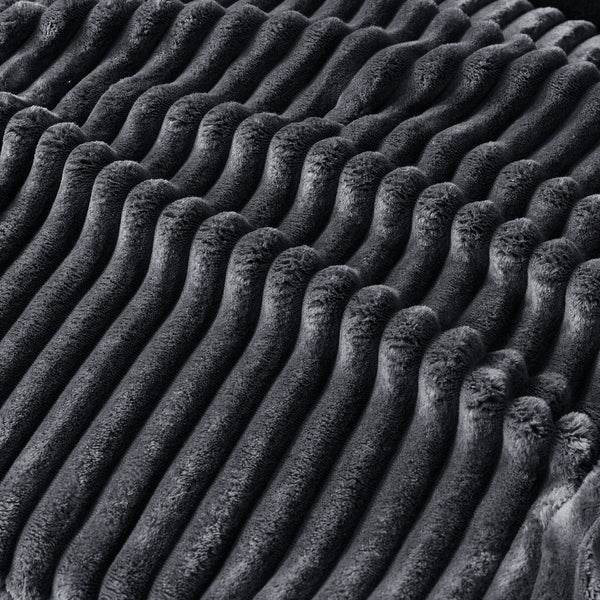 English Elm 71" Plush Corduroy Sofa with Hidden Armrest Storage, USB Charging Port, Solid Wood Frame Comfort Dark Gray W3817P375162