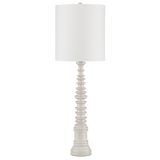 Malayan White Table Lamp