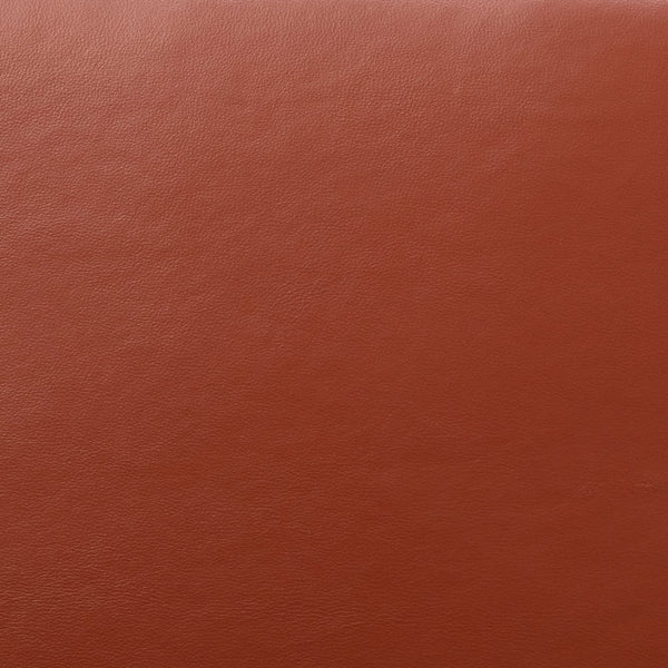 English Elm Fremont Top-Grain Leather Wood Arm Push Back Recliner with Chestnut Arms and Cushioned Headrest Caramel B050P366072