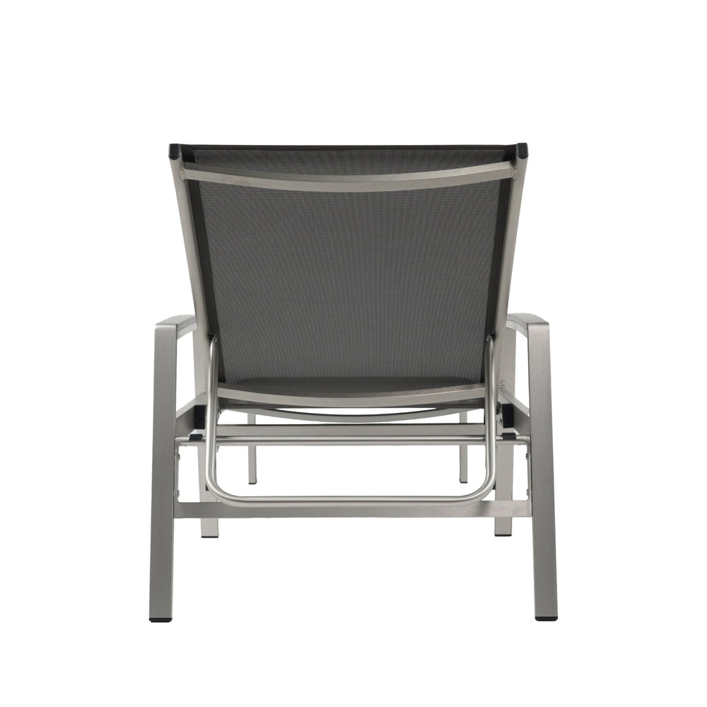 English Elm Christopher Knight Home® - Oxton Modern Chaise Lounge - Adjustable Outdoor Seating With Breathable Mesh, Lightweight & Durable N775P210702G