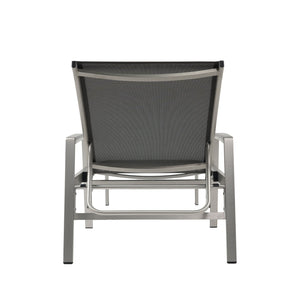 English Elm Christopher Knight Home® - Oxton Modern Chaise Lounge - Adjustable Outdoor Seating With Breathable Mesh, Lightweight & Durable N775P210702G