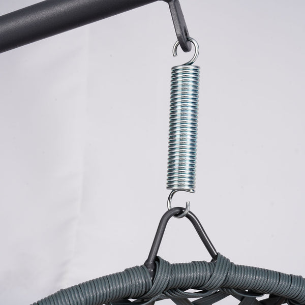 English Elm Cat Swing Bed With Cushion - Stylish Egg Chair For Cats & Small Dogs, Cozy Indoor/Outdoor Retreat! W2500P283890