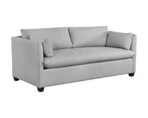Sunpan NICO Sofa Bed - Modern Charcoal Memory Foam Design for Stylish Comfort in Small Spaces & Guests 108329