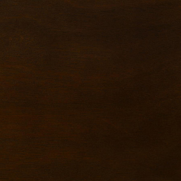 English Elm MDF Nightstand with 2 Drawers — Classic Wood Veneer Nightstand with Metallic Hardware and Tapered Legs Cappuccino B016P254522