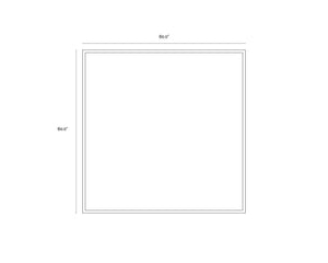 Sunpan Breaking Barriers Contemporary Wall Art - Hand-Painted Monochrome Design in Black Floater Frame