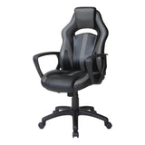 OSP Home Furnishings Influx Gaming Chair Grey