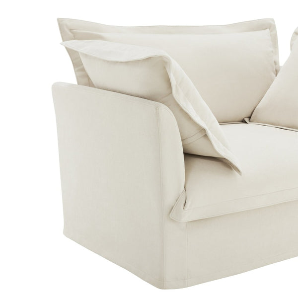 English Elm Koala Chenille Sectional Sofa Deep Seat High Back Left Chaise for Living Room W3041P240111