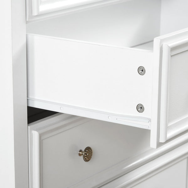 English Elm Modern 6-Drawer Dresser - Stylish Farmhouse Storage Solution With Vintage Hardware For Any Room W2275P149796
