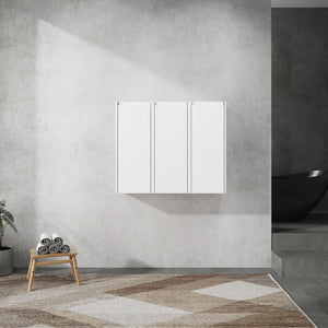 English Elm 12" Bathroom Side Cabinet - Space-Saving Design With Reversible Soft-Close Doors For Modern Storage W999S00279