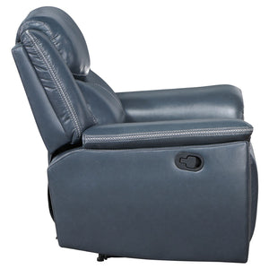 English Elm Brier Faux Leather Manual Recliner with Pillowtop Arms for Living Room or Study B062P451769