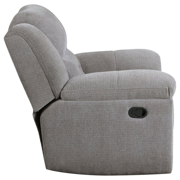 English Elm Sebring Chenille Glider Recliner with Pillowtop Arms for Living Room Comfort B062P441331