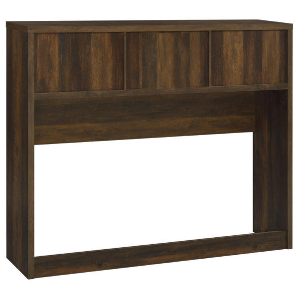 English Elm Geary Queen Bookcase Headboard Bedroom Set with Usb Charging Nightstands Dark Brown B062S01697