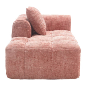 English Elm United We Win Chenille Loveseat Sofa - Minimalist Modular Sleeper For Cozy Living Rooms & Small Spaces W1568P255136-GIGA