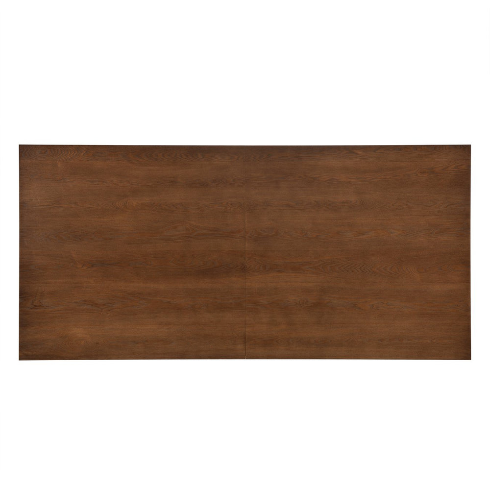English Elm Christopher Knight Home® - Coad 84-Inch Rectangular Dining Table - Stylish Walnut Finish, Seats 6-8, Perfect For Any Space! N771P347115T_N771P347116T